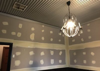 Woodbridge – replaced walls, install insulation, eye catching ceiling